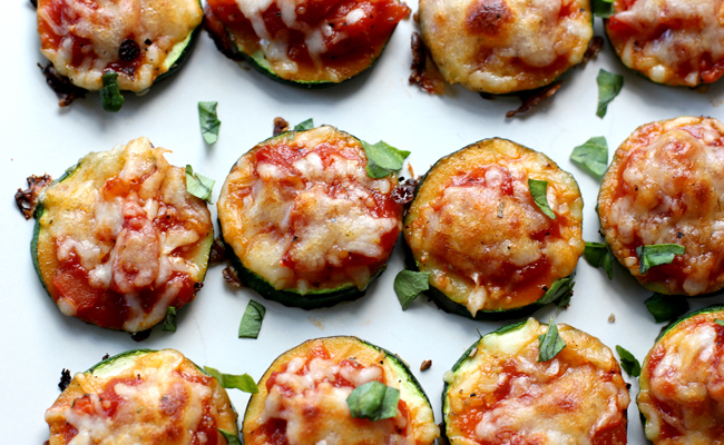 Zucchini Pizza Bites