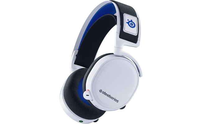 SteelSeries Arctis 7P Wireless - Lossless 2.4 GHz Wireless Gaming Headset - for PlayStation 5 and PlayStation 4 - White - PlayStation 5