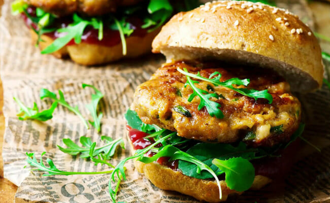 Turkey Parmesan Burgers