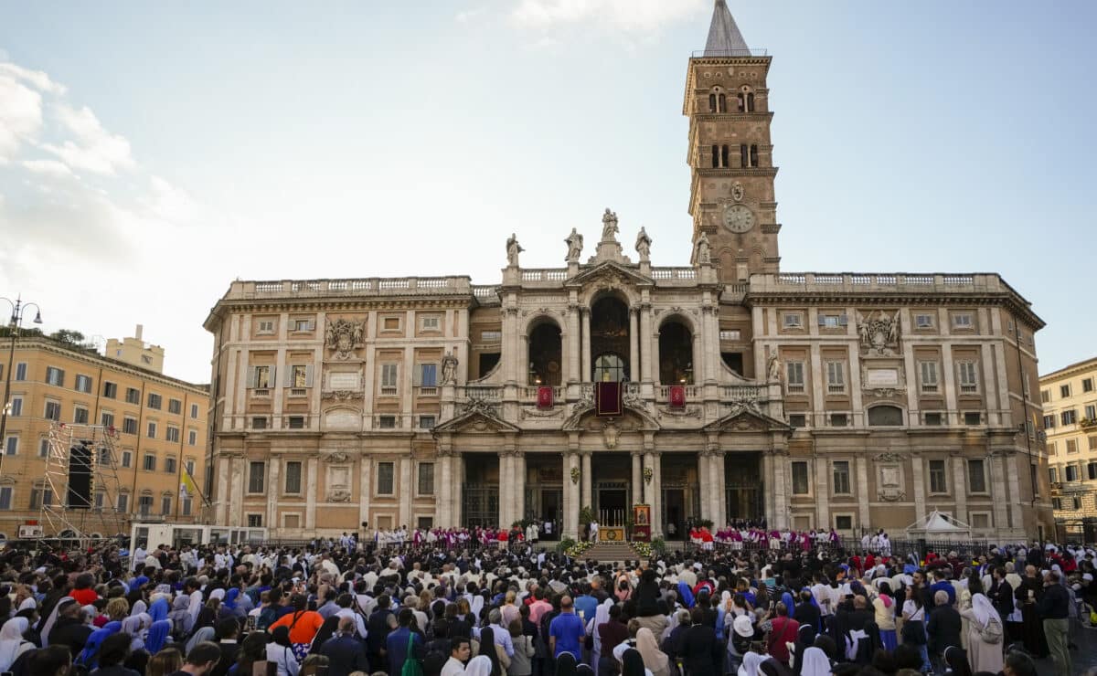 Pope Francis has chosen to be buried at St. Mary Major Basilica 