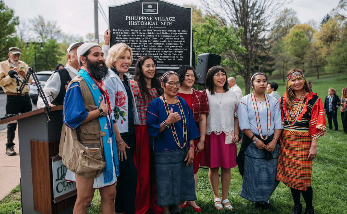 Historical markers honors Filipinos at 1904 World's Fair in St. Louis