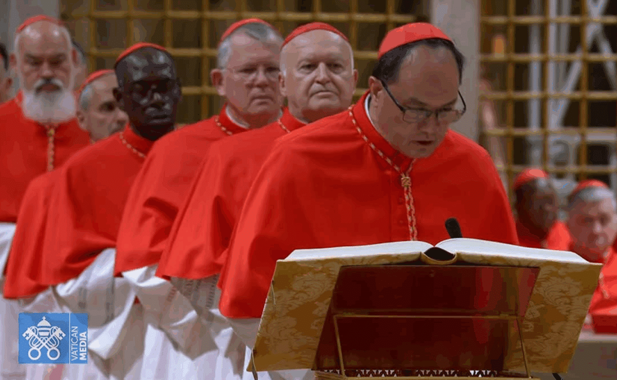 Cardinal David at the Con clave