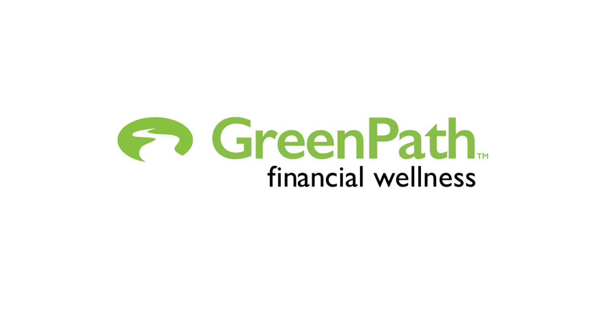 GreenPath Financial Wellness logo with review article title above